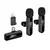 MR4_145302 Мікрофон hoco l20a fair dual-mic wireless microphone (ip, type-c), чорний 