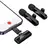 MR4_145302 Мікрофон hoco l20a fair dual-mic wireless microphone (ip, type-c), чорний 