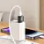 MR4_145276 Перехідник hoco ua31d usb male to type-c female usb2.0 adapter, чорний 