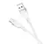 MR4_145054 Кабель hoco x109 energy silicone charging data cable type-c, 3a, 1m, білий 