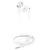 MR4_145262 Навушники дротові hoco m101 pro crystal sound wire-controlled earphones with mic., білий 