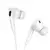 MR4_145262 Навушники hoco m101 pro crystal sound wire-controlled earphones with mic., білий HOCO