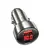 MR4_145079 Автомобільний зарядний пристрій hoco z50 leader 48w dual-port pd30w, qc3.0, car charger with digital display metal, сірий 
