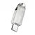MR4_145044 Флеш-накопичувач usb-a, c hoco ud8 smart type-c usb drive 16gb, сірий 