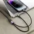 MR4_145614 Кабель pd hoco u139 c to c+ip 100w fast charging data cable 1.2m, чорний 