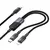 MR4_145614 Кабель pd hoco u139 c to c+ip 100w fast charging data cable 1.2m, чорний 