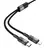 MR4_145614 Кабель pd hoco u139 c to c+ip 100w fast charging data cable 1.2m, чорний 