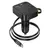 MR4_145621 Автомобільний зарядний пристрій hoco nz18 guardian pd65w (2c1a) car charger with retractable cable, чорний 