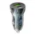 MR4_145601 Автомобільний зарядний пристрій hoco z47a transparent discovery edition 1pdout, 1usb, qc, pd30w, 3a, чорний 