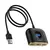 MR4_145789 Хаб hub baseus square round 4in1 хаб hub adapter (usb3.0 to usb3.0*1+usb2.0*3) 1m, чорний cahub-ay01 