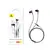 MR4_145709 Навушники baseus encok hz11 3.5mm wired earphones, чорний a00164200113-z1 