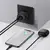 MR4_145672 Мережевий зарядний пристрій baseus compact charger 2u 10.5w eu, чорний ccxj010201 