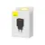MR4_145672 Мережевий зарядний пристрій baseus compact charger 2u 10.5w eu, чорний ccxj010201 