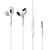 MR4_145676 Навушники baseus encok 3.5mm lateral in-ear wired earphone h17, білий ngcr020002 