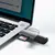 MR4_145678 Картридер baseus lite series usb-a & type-c to sd, tf card reader, сірий wkqx060113 
