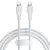 MR4_145699 Кабель pd baseus pudding series fast charging cable type-c to type-c 100w 1.2m, білий p10355702221-00 
