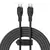 MR4_145700 Кабель pd baseus pudding series fast charging cable type-c to type-c 100w 2m, чорний p10355702111-01 