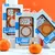 MR4_145996 Чохол rock guard transparent magnetic (anti-drop lens protection) для iphone 17 pro помаранчевий 