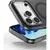 MR4_146003 Чохол rock inshare matte magnetic (metal lens frame) для iphone 17 pro max graphite, чорний 