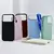 MR4_145875 Чохол flower liquid silicone case magsafe для iphone 17 cloud синій 
