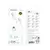 MR4_146047 Кабель borofone bx115 lotto silicone для lightning 2,4a, 1m, білий 