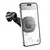 MR4_146163 Автотримач hoco h74 crown ring magnetic car holder (air outlet), чорний metal, сірий 
