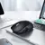 MR4_146165 Компютерна мишка hoco gm40 dixon rgb dual-mode wireless mouse (rechargeable version) dark night, чорний 