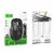 MR4_146165 Компютерна мишка hoco gm40 dixon rgb dual-mode wireless mouse (rechargeable version) dark night, чорний 