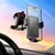 MR4_146740 Автотримач hoco h79 vista push-type car holder (center console), чорний metal, сірий 