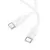 MR4_146741 Кабель pd hoco x115 surpass 60w charging data cable c to c 1m, білий 