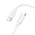 MR4_146741 Кабель pd hoco x115 surpass 60w charging data cable c to c 1m, білий 