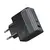 MR4_146742 Мережевий зарядний пристрій hoco cs74a star speed pd45w+qc3.0 charger (eu) midnight, чорний 