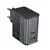 MR4_146742 Мережевий зарядний пристрій hoco cs74a star speed pd45w+qc3.0 charger (eu) midnight, чорний 
