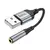 MR4_146718 Адаптер аудіо hoco ls36 fresh external sound card usb-a to 3.5 0.12m, чорний 
