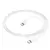 MR4_146709 Кабель pd hoco x87 magic silicone charging data cable для type-c to type-c pd60w, 3a, 1m, білий 