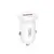 MR4_147324 Автомобільний зарядний пристрій xo cc68 mini smart single qc18w car charger, білий 