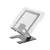 MR4_147288 Настільний тримач xo c136 small flat hollow all metal tablet holder, чорний 