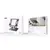 MR4_147312 Настільний тримач xo c153 metal laptop swivel large stand, чорний 