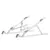 MR4_147285 Настільний тримач xo c102 plastic laptop folding stand, білий 