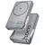 MR4_147518 Зовнішній акумулятор power bank hoco q36a sunlight pd20w power bank magnetic suction holder 10 000mah metal, сірий 