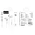 MR4_151401 Навушники дротові hoco m111 pro primero digital headset lightning, білий HOCO