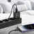 MR4_151545 Мережевий зарядний пристрій hoco c141a smart dual-port charger set 5v, 2.1a + lightning, чорний 