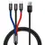 MR4_151575 Кабель baseus three primary colors 3in1 cable usb для m+l+t 3.5a 1.2m, чорний camlt-bsy01 