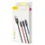 MR4_151575 Кабель baseus three primary colors 3in1 cable usb для m+l+t 3.5a 1.2m, чорний camlt-bsy01 