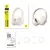 MR4_147513 Навушники baseus bass bh1 lite wireless headphones, білий a0203c02 
