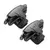 MR4_150927 Тригери ігрові для смартфона hoco gm6 wild wolf pulse mobile game button, чорний 