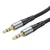 MR4_150975 Кабель aux audio hoco upa22 aux silicone audio cable 1m, чорний 