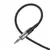 MR4_151011 Кабель aux audio hoco upa23 aux audio cable 1m, metal, сірий 