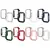 MR4_151031 Бампер для apple watch hoco iwatch7, 8 ws4 shadow 3d protective case+film (45mm), білий 