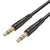 MR4_151095 Кабель aux audio hoco upa24 smooth aux audio cable 1m, чорний 